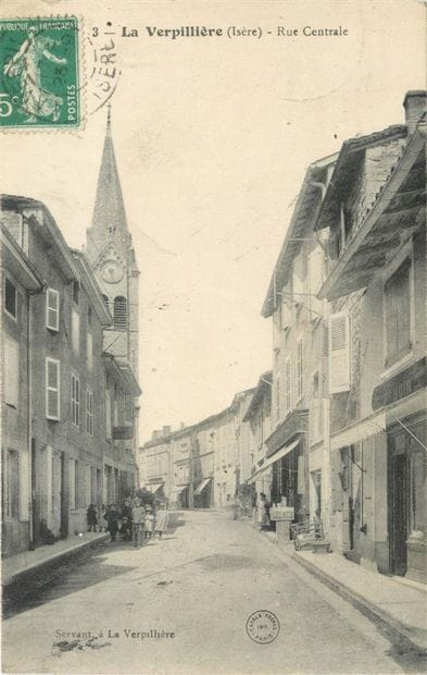 84 CARTES POSTALES ISERE : Villes, qqs villages,...