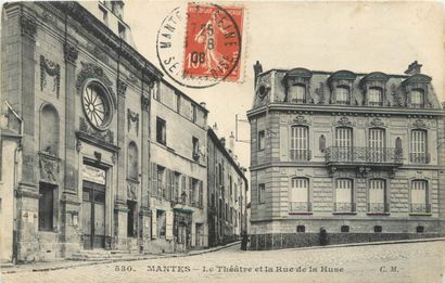 54 CARTES POSTALES YVELINES : Villes, qqs...