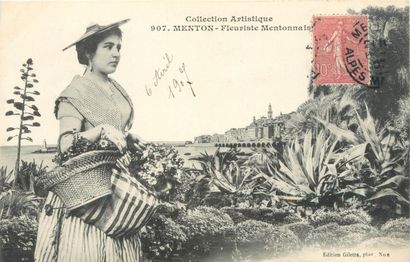 21 CARTES POSTALES SCENES & TYPES : Diverses...