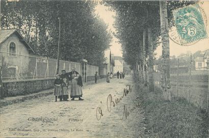 12 CARTES POSTALES ETABLISSEMENTS : Sélection....