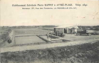 12 CARTES POSTALES ETABLISSEMENTS : Sélection....
