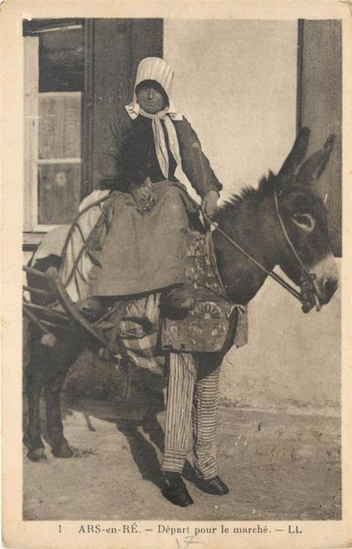 36 CARTES POSTALES SCENES & TYPES : Charente...