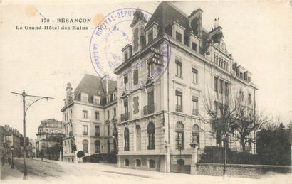97 CARTES POSTALES DOUBS : Villes, qqs villages,...