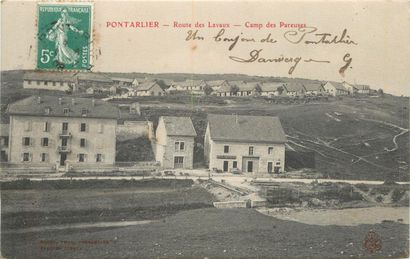 97 CARTES POSTALES DOUBS : Villes, qqs villages,...