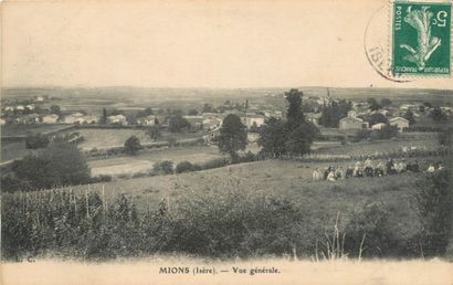 78 CARTES POSTALES ISERE : Villes, qqs villages,...