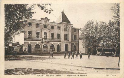 78 CARTES POSTALES ISERE : Villes, qqs villages,...