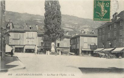 78 CARTES POSTALES ISERE : Villes, qqs villages,...