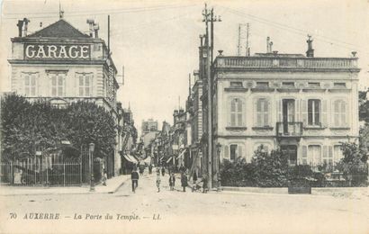 99 CARTES POSTALES YONNE : Villes, qqs villages,...