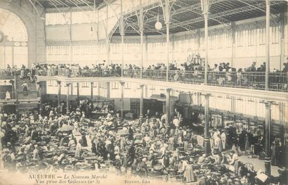 99 CARTES POSTALES YONNE : Villes, qqs villages,...
