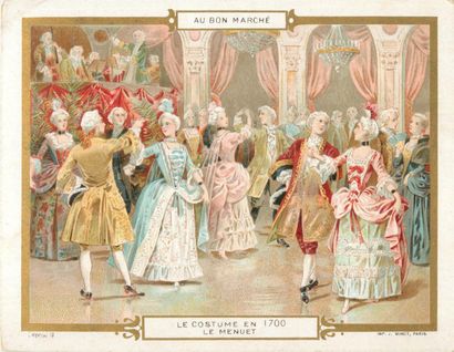26 CHROMOS : 21-Au Bon Marché et 5-Divers-Personnages...