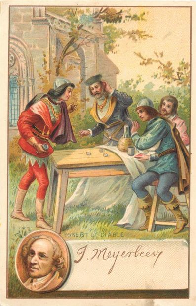 26 CHROMOS : 21-Au Bon Marché et 5-Divers-Personnages...