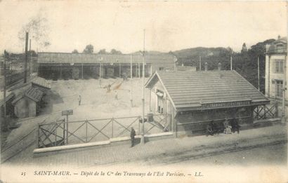 53 CARTES POSTALES GARES & TRAINS : Divers...