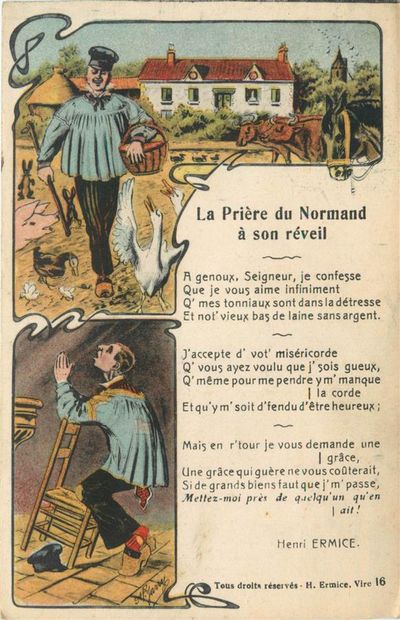 33 CARTES POSTALES FOLKLORES : Normandie-26cp...