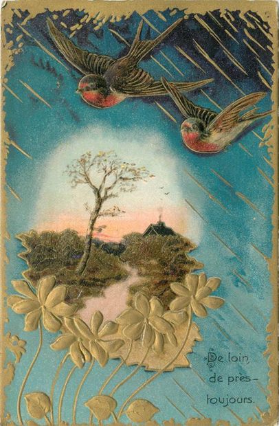 104 CARTES POSTALES FANTAISIES : Divers Thèmes....