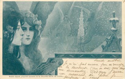 104 CARTES POSTALES FANTAISIES : Divers Thèmes....