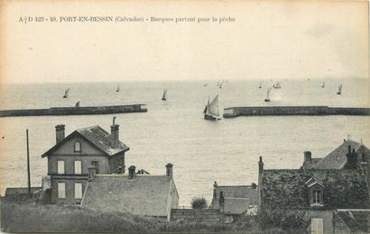 21 CARTES POSTALES LES BATEAUX : Divers....