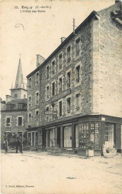 12 CARTES POSTALES COMMERCES : Sélection...
