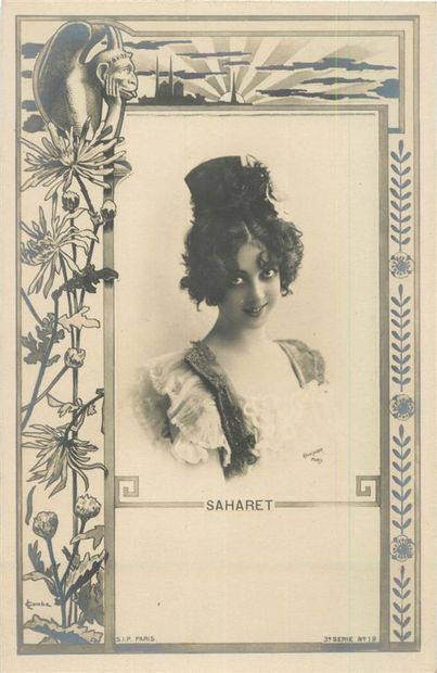 62 CARTES POSTALES ARTISTES & SPECTACLES...