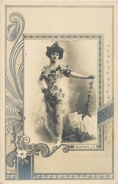62 CARTES POSTALES ARTISTES & SPECTACLES...