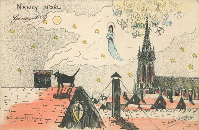 460 CARTES POSTALES FANTAISIES : Environs...