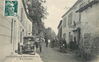 4 CARTES POSTALES AUTOMOBILES : Sélection....