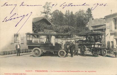 4 CARTES POSTALES AUTOMOBILES : Sélection....