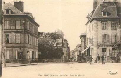 135 CARTES POSTALES ALLIER : Villes, qqs...