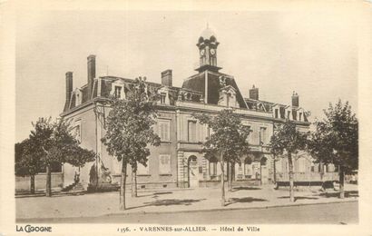 135 CARTES POSTALES ALLIER : Villes, qqs...