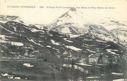 133 CARTES POSTALES CANTAL : Villes, qqs...