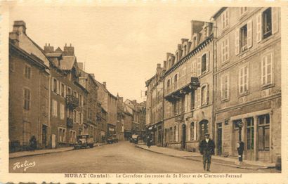 133 CARTES POSTALES CANTAL : Villes, qqs...