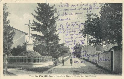 135 CARTES POSTALES ISERE : Villes, qqs villages,...