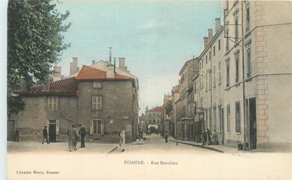150 CARTES POSTALES LOIRE : Villes, qqs villages,...