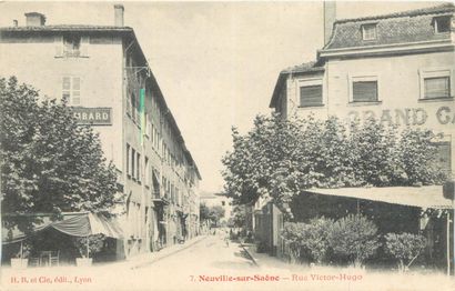 136 CARTES POSTALES RHONE : Villes, qqs villages,...