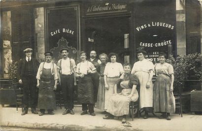 134 CARTES PHOTOS : Diverses. Situées et/ou...