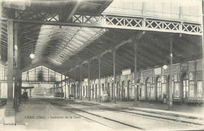 73 CARTES POSTALES GARES & TRAINS : Divers...
