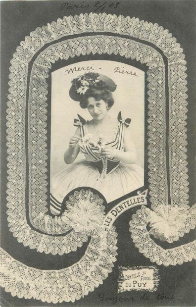 25 CARTES POSTALES METIERS : Divers Départements...