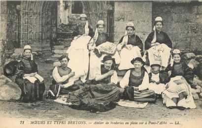 25 CARTES POSTALES METIERS : Divers Départements...