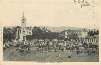 196 CARTES POSTALES AFRIQUE DU NORD : Algérie,...