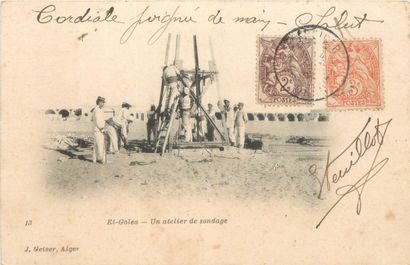 196 CARTES POSTALES AFRIQUE DU NORD : Algérie,...