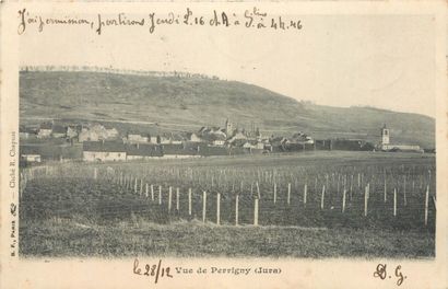128 CARTES POSTALES JURA : Villes, qqs villages,...