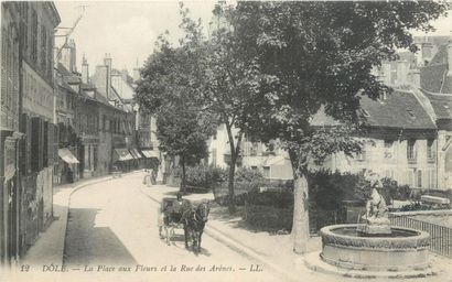 128 CARTES POSTALES JURA : Villes, qqs villages,...