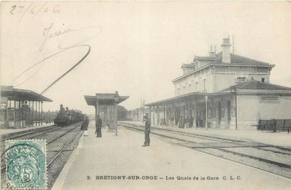 39 CARTES POSTALES GARES & TRAINS : Essonne....