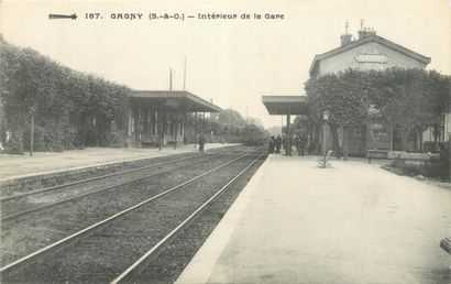 70 CARTES POSTALES GARES & TRAINS : Seine...