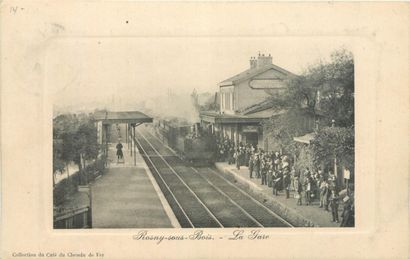 70 CARTES POSTALES GARES & TRAINS : Seine...