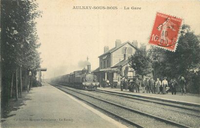 70 CARTES POSTALES GARES & TRAINS : Seine...