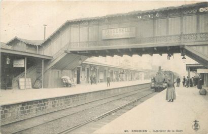 34 CARTES POSTALES GARES & TRAINS : Val d'Oise....