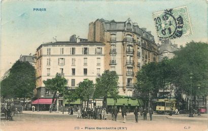131 CARTES POSTALES PARIS : 20ème Arrdt....