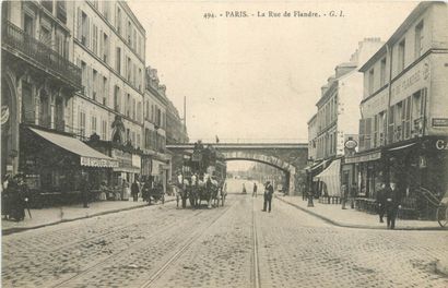 155 CARTES POSTALES PARIS : 19ème Arrdt....