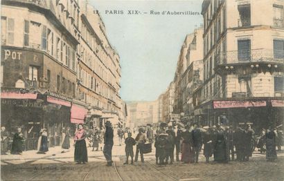 155 CARTES POSTALES PARIS : 19ème Arrdt....