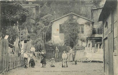 164 CARTES POSTALES PARIS : 18ème Arrdt....